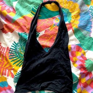 Black halter